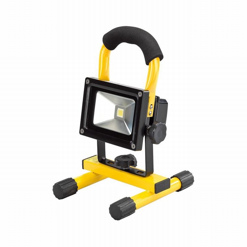Flood Light 10Watt COB LED Rechargeable on StandMag.Base