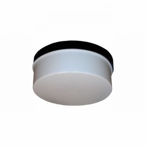 Flush Fitting Drum Blk Base Opal Dif