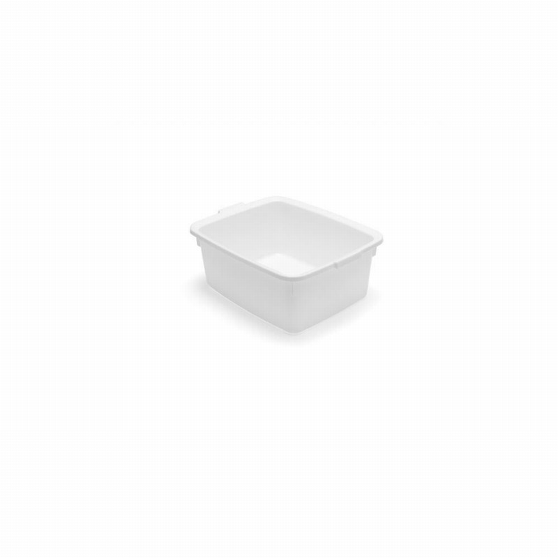Bowl Washing Up Plastic Large Deluxe White