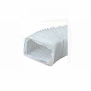Ducting Rect. PVC 150x60mmx50cm FORMABLE>5"Diameter  D