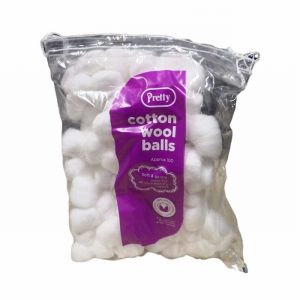 Cotton Balls White x100 50Gm.