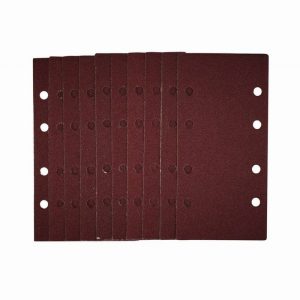 Sanding Disc Hook & Loop 1/3 Sheet 93x190mm 40Gritx10 Punc
