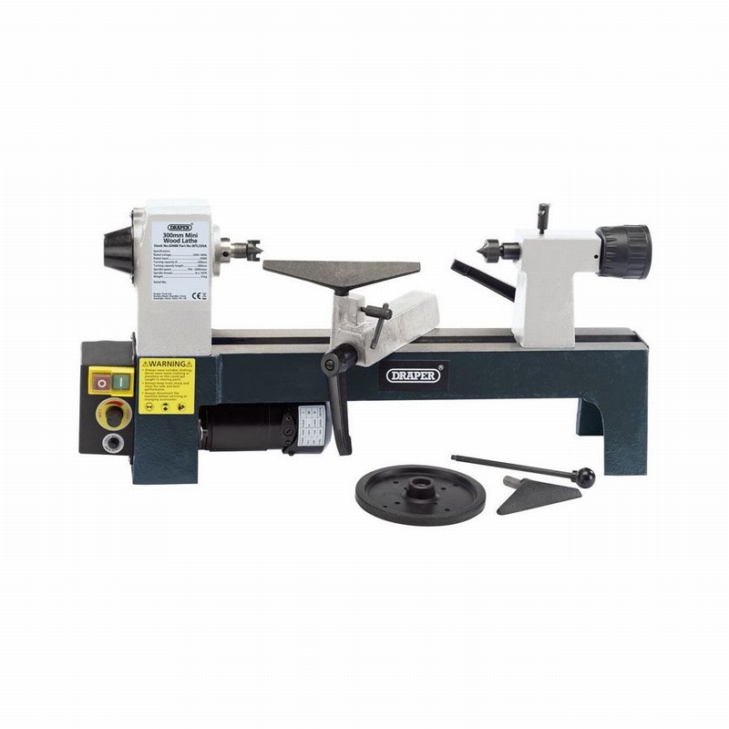 Lathe DRAPER 300mm 250Watt