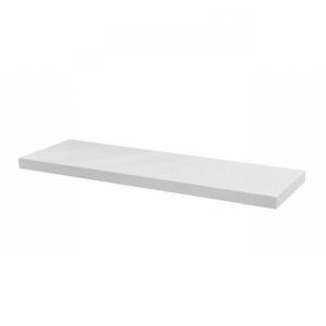 Shelf Floating Gloss White 60x25.5x3.8cm