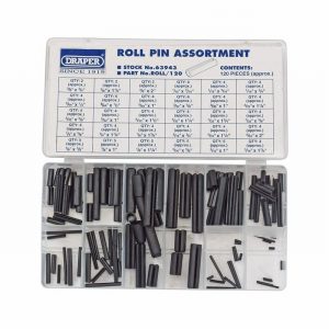 Roll Pin Ass. DRAPER 120Pce. In Case