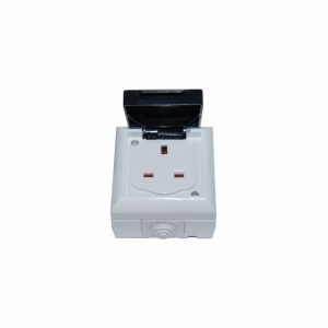 Socket 1gang Unswitched IP54