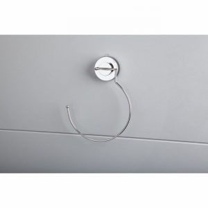 Towel Ring SUCTION FIT Chrome
