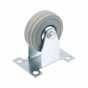RUBBER CASTOR FIXED-50MM DIA