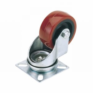 PU CASTOR PLATE-50MM DIA