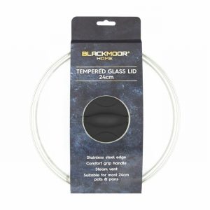 Lid Only Glass & SS 24cm Vented