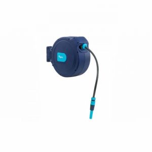 Garden Hose Reel Set FLOPRO 15Mtr. Auto Retract+Fittings