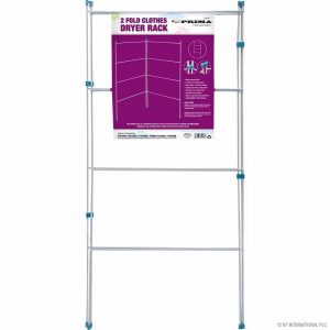Airer 2 Fold White
