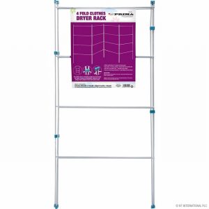 Airer 4 Fold White
