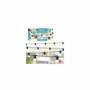 Christmas Festoon Lights 20 ES Lampholders 6Mtr. White