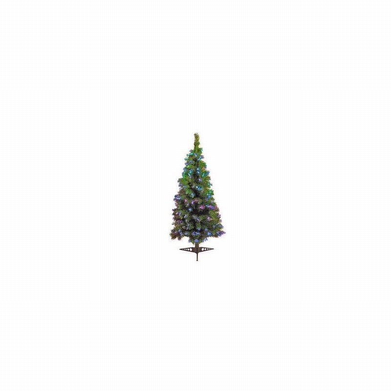 Christmas Tree 4' Green Fibr Optic