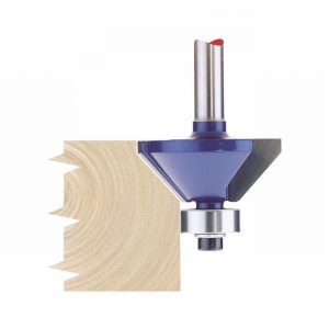 Router Bit 1/4"xChamferring 30mmx45 Degree