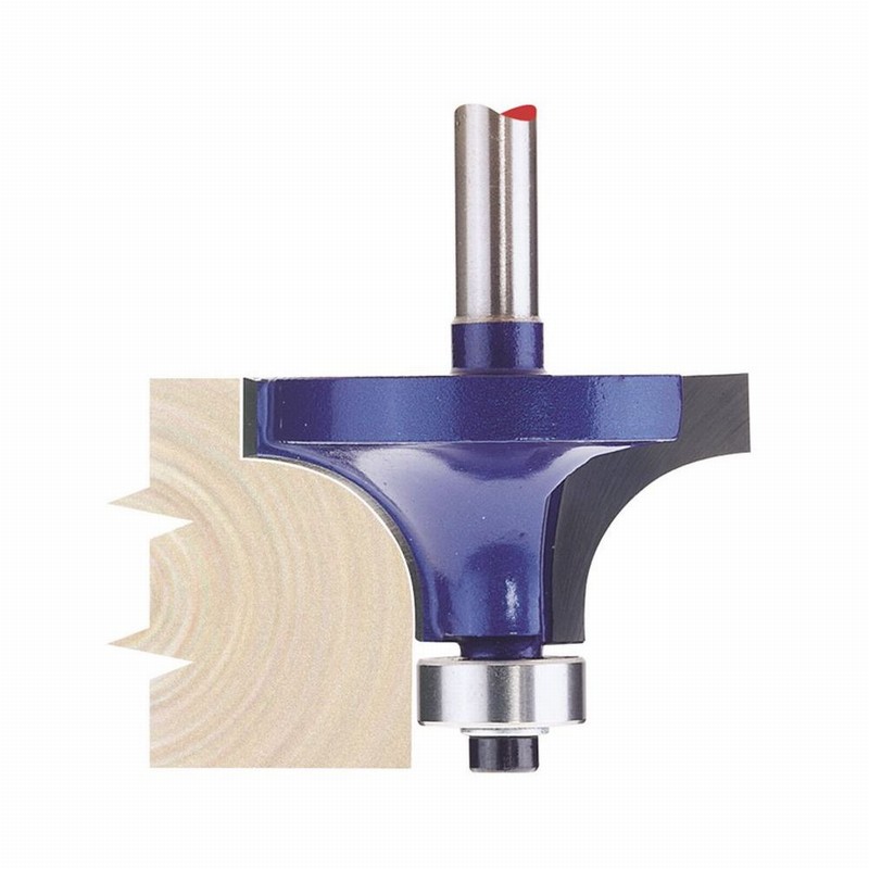 Router Bit 1/4"xRounding 38x14mm Radius
