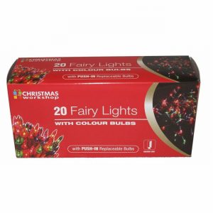 Christmas Lights Shadeless 20 Coloured