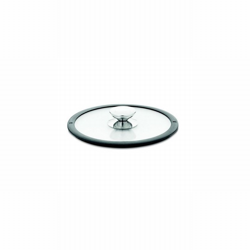 Glass Lid Berndes Glass & Silicone Rim Blk. 16cm