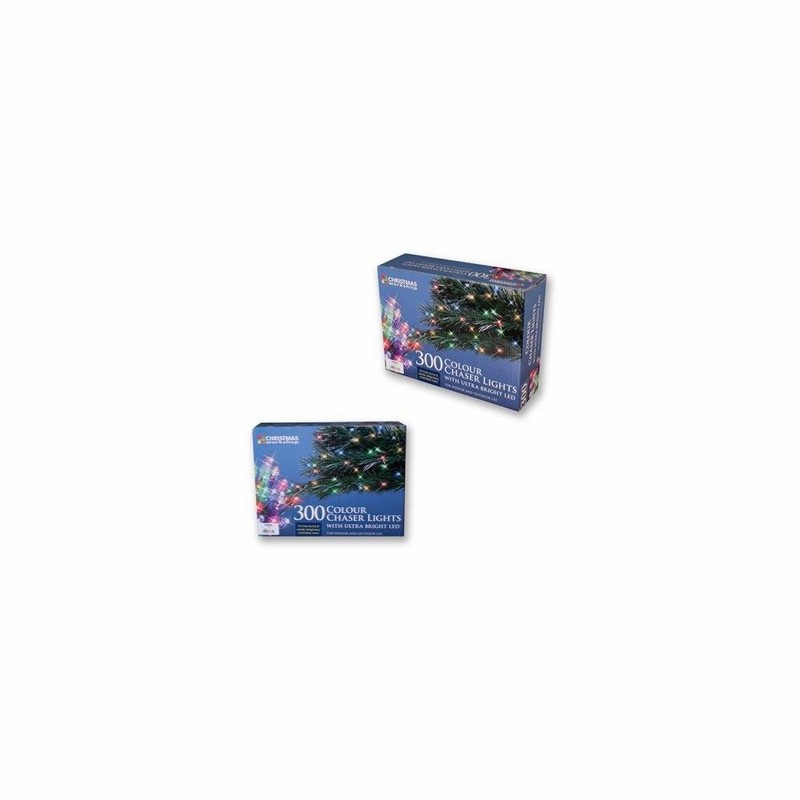 Christmas Lights 300 LED Multi Colour Chaser