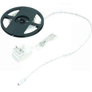 44LED Tape Light Kit 12Volt 5Mtr. Cool White IP44