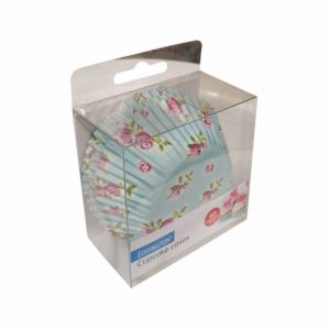Cake Cases Large Cup x60 Vintage Pattern D