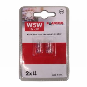 Car Bulb ROADSTER T10 12Volt 5Watt x2