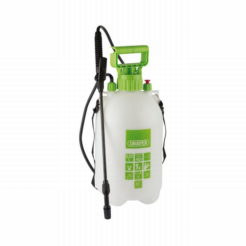 Pressure Sprayer DRAPER Pump Action 6.25Ltr.
