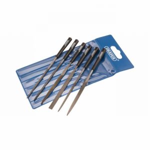 File Needle Set of 6 140mm Soft Grip [+B]