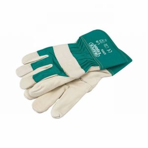 Gloves DRAPER Gardening Premium Leather Size 9 EN388