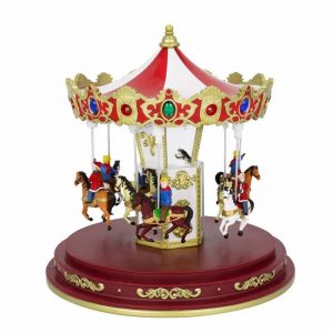 Christmas Carousel Revolving Up & Down Musical LED