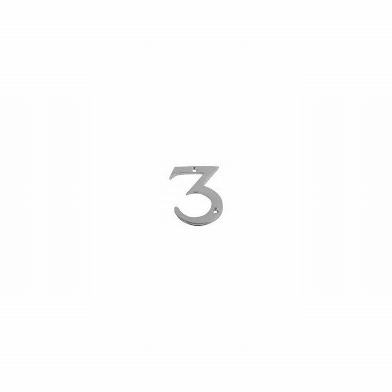 Numeral Chrome 3" No.3