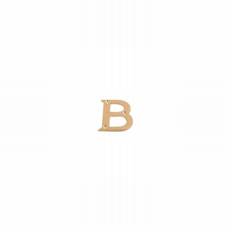 Letter Chrome 2 5/8" B