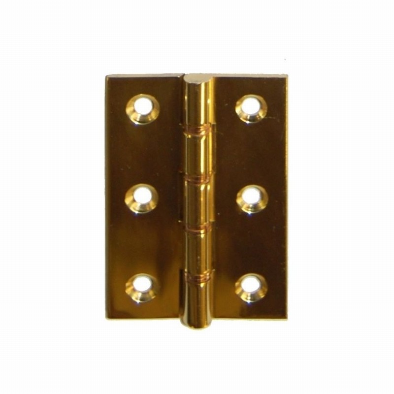 Hinge Butt 76x51mm Brass Polish Phos. Washered