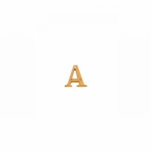 Letter Brass 2 5/8" A