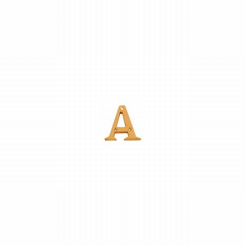 Letter Brass 2 5/8" A
