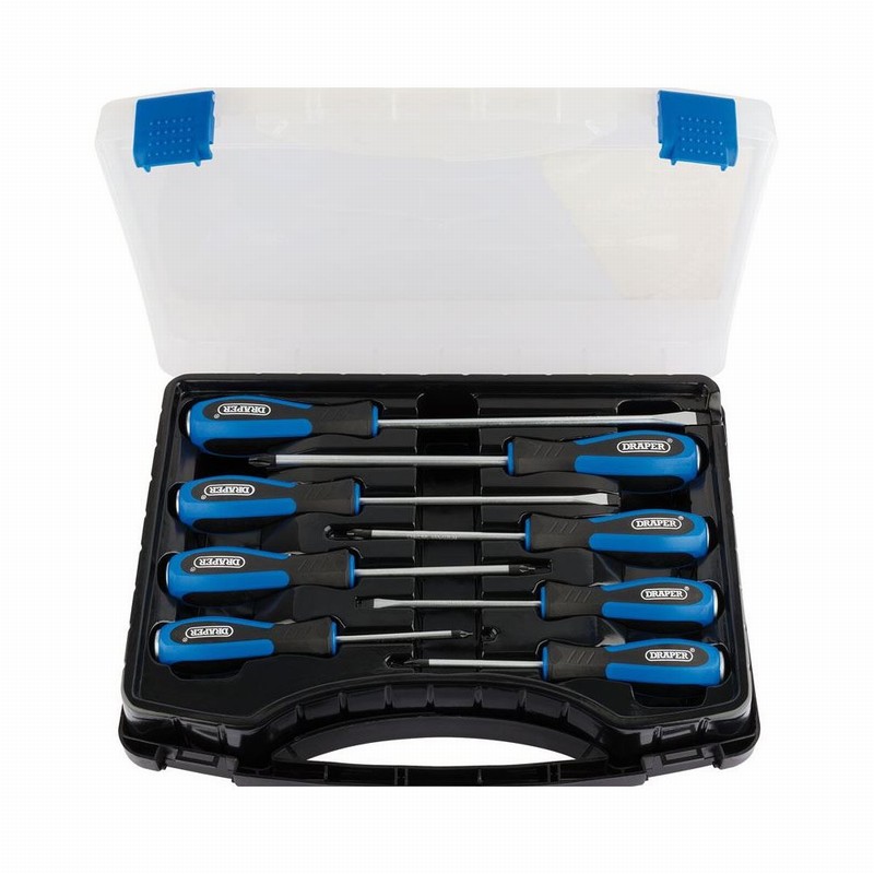 Screwdriver Set DRAPER 8Pce. Pound Through