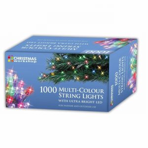Christmas Lights 1000 LED Multi Colour Chaser