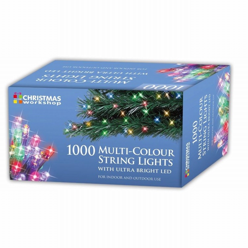 Christmas Lights 1000 LED Multi Colour Chaser