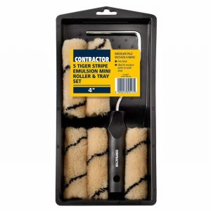 Paint Roller & Tray Mini Set For Emulsion