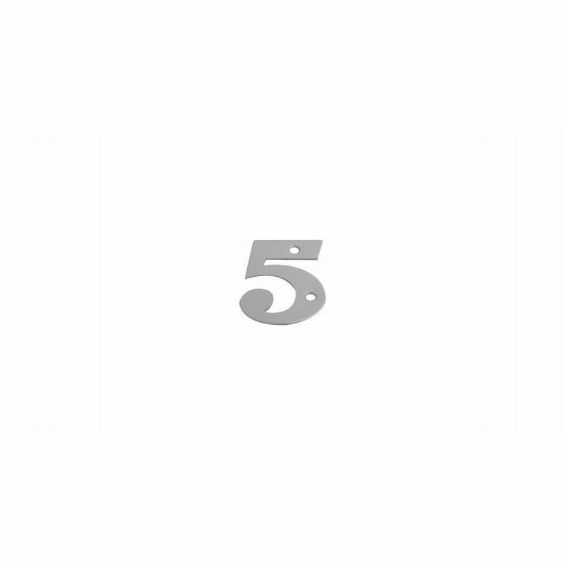 Numeral Aluminium 2" No.5