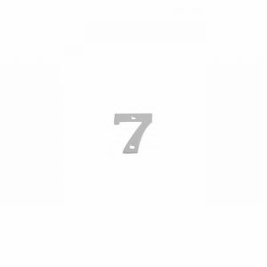 Numeral Aluminium 2" No.7