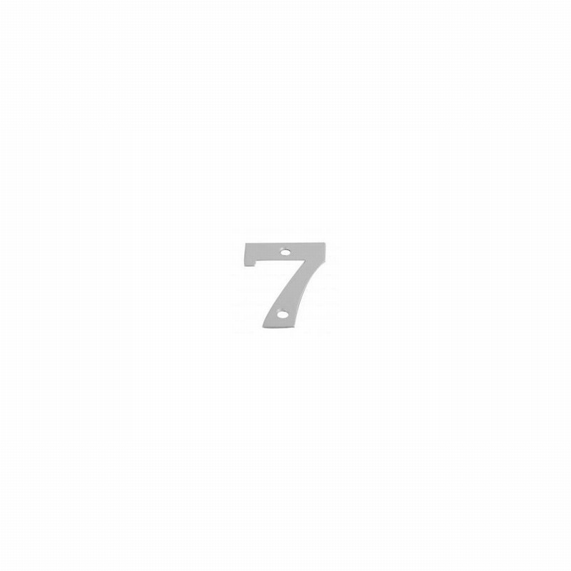 Numeral Aluminium 2" No.7