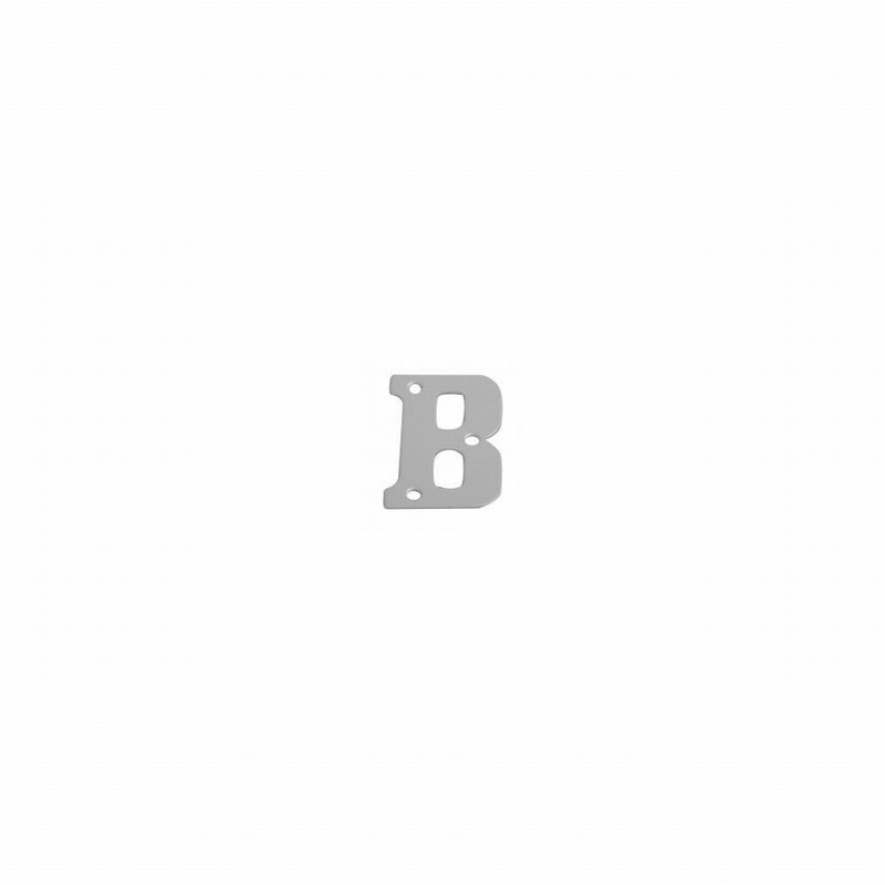 Letter Aluminium 2" B