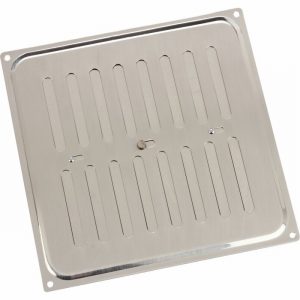 Vent MAP Adj. SS Brushed 225x225mm