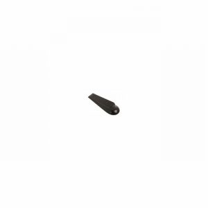 Wedge Door Black PVC
