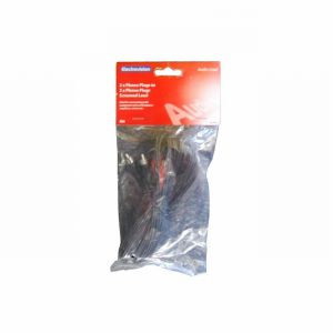 Lead 2 Phono Plugs to same 5mtr