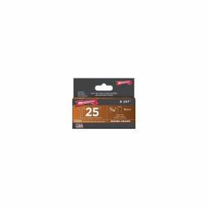 Staples ARROW T25 Steel 12mm 7/16" x1000 For L.V. Wiring