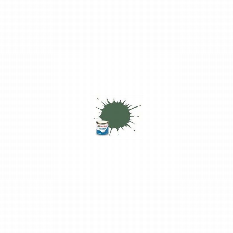 Paint HUMBROL Enamel # 76 Uniform Green 14ml