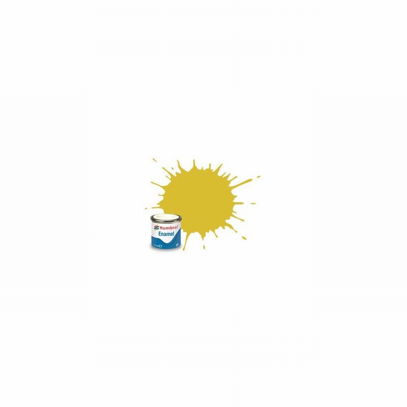 Paint HUMBROL Enamel # 81 Pale Yellow Matt 14ml